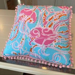 Lilly Pulitzer Jellyfish Pillow
